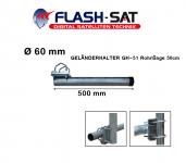 GELÄNDERHALTER GH-51 Rohrlänge 50cm 