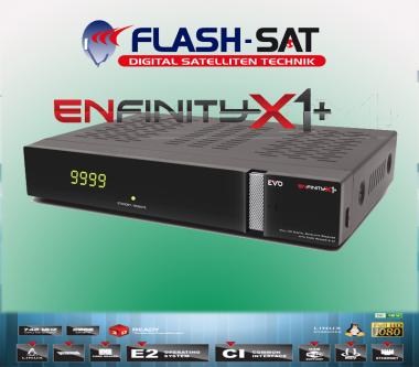 EVO Enfinity X1+ HD Linux Enigma2 DVB-S/S2 Receiver 